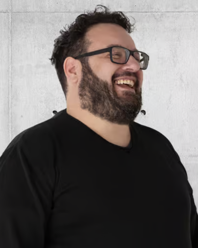 Porträt Franco Errore, Webdesigner